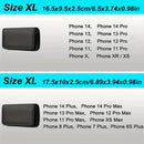 Other 1pc Stylish Multi-functional Men's Belt Bag Mobile Phone Bag Card Money License Case Stylish Simple Black Fanny Pack