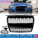 The Honeycomb Gate | RS-Style Front Grille for Audi A3 8P, 2003-2008
