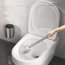 Badezimmer Toilettenbürstenhalter Reinigungswerkzeuge Weltraum Aluminium Wandmontage Ohne Bohren Vertikale Toilettenbürste Badezimmerzubehör