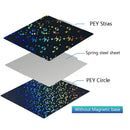 For Ender 3 Build Plate Heat Bed Ender 3 V2 /Neo Ender 5 /Pro H1H PEY PEO PET PEI Sheet 235x235 Magnetic Spring Steel Sheet