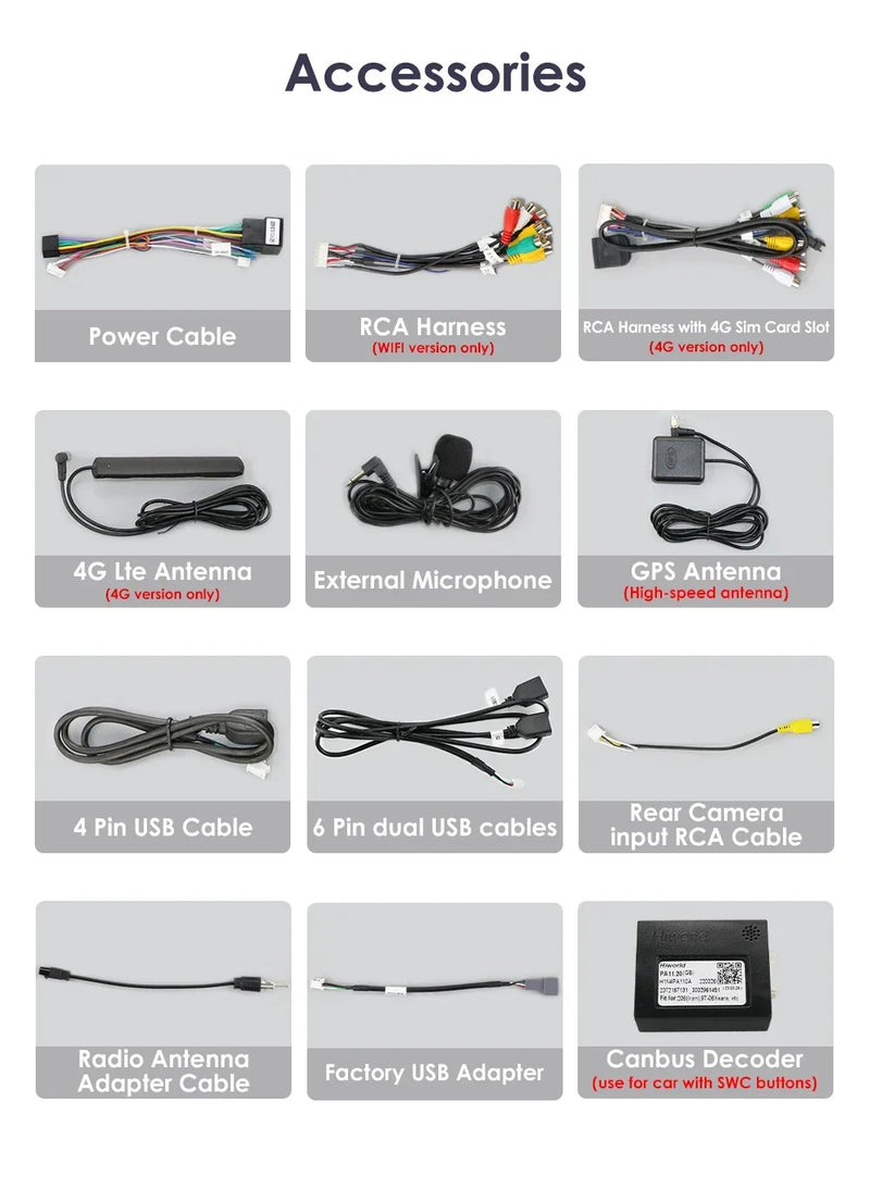 Hizpo 2Din 7inch Android Car Radio for Peugeot 206 206CC 206SW 2000 - 2008 Multimedia 4G BT Auto CarPlay GPS RDS DSP Stereo