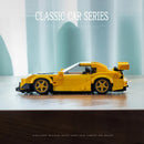 City RX7 Classic Racing Cars Building Sets Creative Bricks KIts JDM Sport Cars Building Blocks Model Gifts for Adult Boys 351pcs