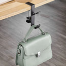 Portable Table Edge Hook Student Desk Side Hanging Bag Removable Office Handbag Holders Rack Table Hooks Office Desk Organizer