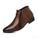 New spring Men Elegant minimalist comfortable Dress Shoes Men Formal Retro Fashionable versatile Pointed Toe Business Shoes