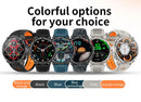 2026 New T-REX3 Outdoor Smart Watch Men 1100mAh Large Battery Bluetooth Call Compass 1.7-inch LED Flashlight Waterproof Watches