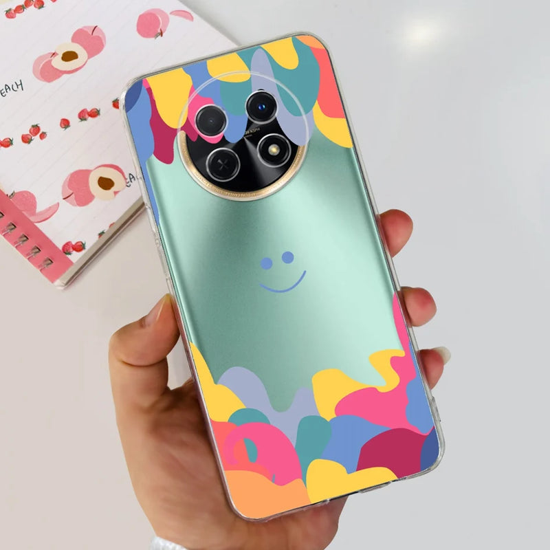 For Cover Huawei Nova Y91 Phone Case STG-LX1 STG-LX2 Silicone Transparent Capa Soft Coque For Huawei Nova Y91 Y 91 NovaY91 Funda