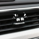 5/10/20PCS Cute Funny Black Elf Car Interior Decoration kawaii Auto Center Console Rearview Mirror Ornaments For Car Accessories
