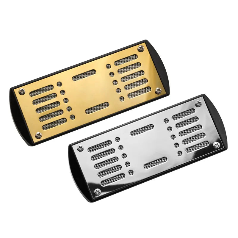 ABS+Sponge+Stainless Steel Cigar Humidifier Metal Face Cigar Moisturizing Tablets Cigar Box Accessories Dad's Gift