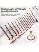 The Precision Trio | Professional Mink Hair Makeup Brush Set