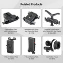SmallRig 15mm Carbon Fiber Rod for 15mm Rod Support System (Non-Thread), 12 / 9 / 8 / 6 / 4 inches Long 2pcs/set for DSLR Camera