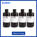 Elegoo 1KG/2KG/4KG UV Resin 2.0 For 3D Printer SATURN 3 ULTRA 3D Printing Material UV Resin Normal 1kg Liquid Bottle