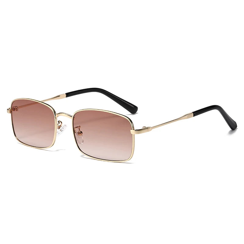 1/3pcs Classical Square Metal Sunglasses Fashion Men Sunglasses Women Outdoor Sports UV Resistant Eyeglass Luxury Design UV400 ﻿