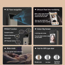 3D Face Recognition Smart Lock with Face Recognition Fingerprint APP Control HD Camera Video Doorbell