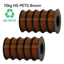 5/10KG High speed PETG For 3D Printer Bambu Lab Filament 40-500mm/s Hyper 3D Printer Materials RAPID HS petg