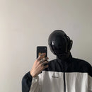 Cyberpunk Mask Diy Handmade Custom Personalized Cosplay Masks Mechanical Sci-fi Gear Fit for Dj Music Festiva Halloween