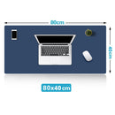 Large Mouse Pad Extra Big Non-Slip Desk Pad Waterproof PU Leather Desk Table Protector Gaming Mouse Mat for Game Office Work