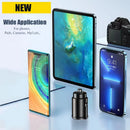 Mini USB C Car Charger 130W Super Fast Charing Metal Adapter PD Type C in Car for Samsung Huawei Android Phones iPhone iPad