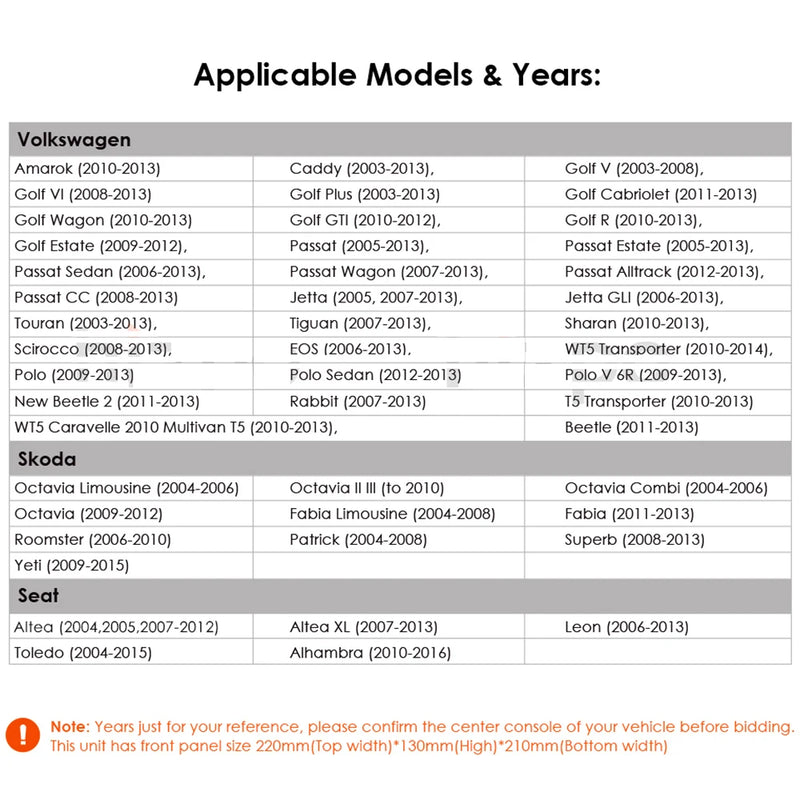 GPS Android 14 Auto Radio for Volkswagen VW Passat B6 B7 T5 Tiguan Touran GOLF POLO Carplay 4G Car Multimedia GPS 2din Autoradio