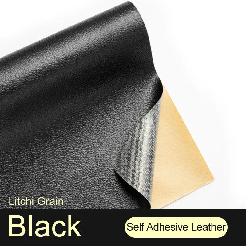 Leather Repair Patch Self-Adhesive Leather Tape DIY Upholstery Vinyl Sticker for Couches Sofa Furniture Car Seats Bags Jackets