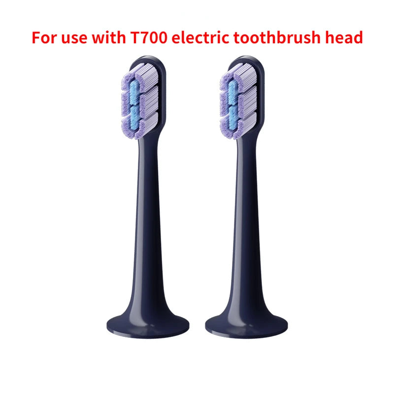 For Use with T700 Toothbrush Head 2pcs Sonic 4mm Ultra-thin Brush Head  Electric Toothbrush Mijia Adaptation Clean Oral Hygiene