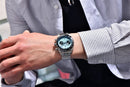 2026New PAGANI DESIGN Quartz Panda Dial Watch Sapphire Luxury Luminous 500 Bezel Men Watch 316L All Steel Japan Movt Chronograph