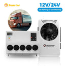 12V 24V Electric Roof Air Conditioning RV Air Conditioning, Parking Air Conditioning Automatic Constant Temperature for Trailers