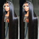 Peruvian 250% Density 32 34 inch 13x6 HD Lace Front Human Hair Wigs Straight Raw 13x4 Frontal Wigs Women Glueless Closure Wig