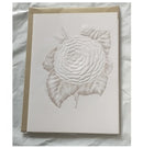 6pcs/set White Color Flower Greeting Card with Envelopes Pop Up Best Wishes Blank Thank You Gift Cards Invitations