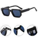 SO&EI Fashion Square Sonnenbrille Damen Shades UV400 Vintage Blau Tee Punk Herren Sonnenbrille