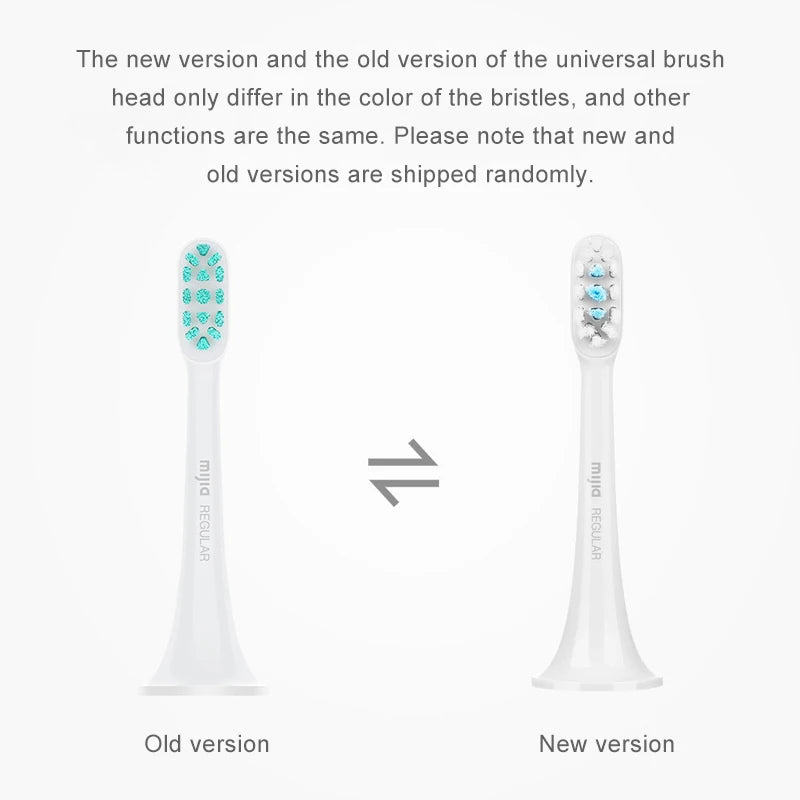 3pcs Original XIAOMI MIJIA T100 T300 T500 Sonic Toothbrush Heads Teethbrush Replacement Heads Sonic Oral Hygiene Mi Oral Clean