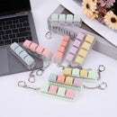 4 Keys Mechanical Keyboard Axis Tester DIY Keycaps Stress Relief Toy Finger Calming Fidget Keyborad Button Office Toy Keychain