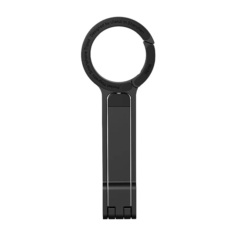 Ulanzi MA30 Carabiner-Mounted Phone Tripod Horizontal Vertical Dual-sided Magnetic Phone Holder for Vlog Live Streaming Online