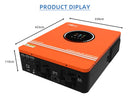 Helios Vector Pro | Pure Sine Wave Hybrid Solar Inverter (3.6KW–6.5KW MPPT)