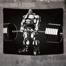 Orangutan rhino animal fitness tapestry wall hanging macho background cloth living room bed  home decoration