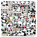 50PCS Cartoon Cute Panda Animal Personality Graffiti Creative Helmet Sticker  Skateboard Guitar Mobile Phone Car Desk Decoration