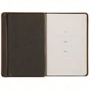 Men Inspirational Daily Prayer Notebook 365 Days Prayer Tracking Journal Brown Cover Religious Diary Book
