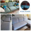 Waterproof Sofa Seat Cushion Cover Stretch Jacquard Sofa Cover Furniture Protector for Pets Kids Removable L Shape Couch Covers