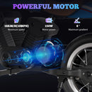 EVERCROSS TECH EV 08M Child Electric Motorbike, Motor 150W, speed Modes 8/16 km/h, 10 km range, 12 tires, Vintage Style