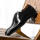 2025 Hanmce New High Quality Men's Dress Suit Cow Genuine Leather Oxfords Shoes With Free Shipping  Hot
