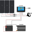 2000W Solar Panel High Power ETFE Flexible Monocrystalline Solar Cell  Home/Outdoor Camping Cars/Boats 12V Battery Charger