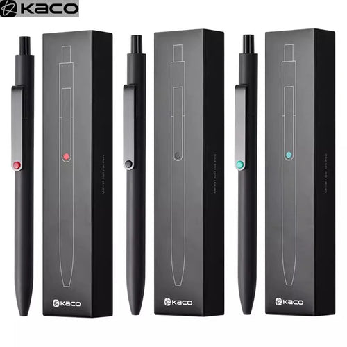 Kaco MIDOT Gelstifte Niedliche Metall-Kugelschreiber 0,5 mm feine Spitze 800 Meter flüssiges Schreiben schnell trocknend Büro Schulbedarf
