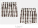 5Pcs/lot Boxer Men Thin Summer Underwear Cotton Man Big Size Short Breathable Plaid Flexible Shorts Boxer Male Underpants