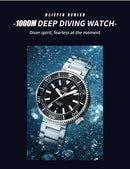 The Abyssal Sentinel | 200M Automatic Diver with Sapphire Crystal