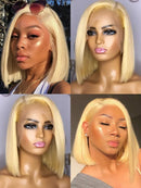 The Dusk | HD 613 Blonde Bob Wig with 13x4 Lace Frontal