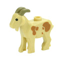 Poultry City Animals Figures Classic Building Block Deer Owl Goat Tiger Zoo Farm Accessories DIY Brick Children Kids Toy Gifts