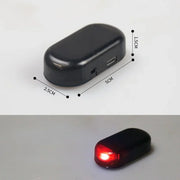 Car Fake Security Light Solar Powered Simulated Dummy Alarm Wireless Warning Anti-Theft Caution Lamp LED Flashing Imitation