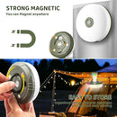 Multifunctional 4 in 1 Design Camping Light String USB Rechargeable Outdoor Tent Decor Light XTE LED Flashlight with Magnet Hook