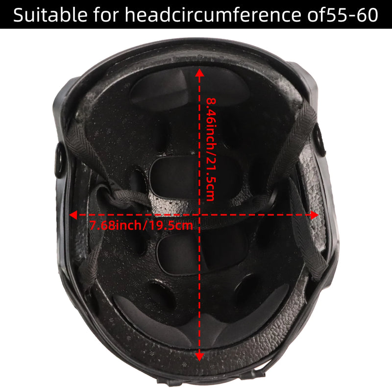 BOOIU Fast MH Style Helmet ABS Tactical Helmet for CS Airsoft Paintball Game Outdoor Sports Hunting Shooting Helmets