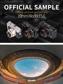 【 Aus Brasilien 】 Brightin Star 10mm F5.6 Fisheye Weitwinkel APS-C spiegellose Kameraobjektiv für Sony Canon RF Nikon Z Fuji 10 5.6