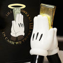 Aesthetic Hand Figurines Worship Money Creative Resin Sculpture Art Hand Statue Luxury Livingroom Decoration Desk Accessories